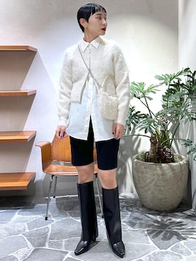「GAA24060」｜kaho haezukaさん（レディース・160cm）の冬コーディネート