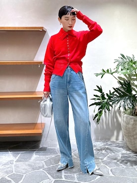 「アイテム（パンプス）」を使った、kaho haezukaさん（レディース・160cm・20代）の秋コーディネート