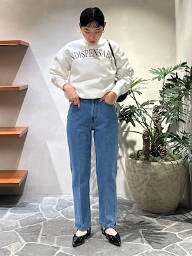 「アイテム（カーディガン/ボレロ）」を使った、kaho haezukaさん（レディース・160cm・30代）の冬コーディネート