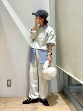 「Te chichi（テチチ）のアイテム（その他シューズ）」を使った、ふじあゆ٩( ᐖ )۶さん（レディース・149cm）の秋コーディネート