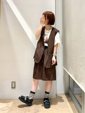 ふじあゆ٩( ᐖ )۶さん（レディース・149cm）の秋コーディネート