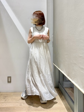 「Te chichi TERRASSE（テチチテラス）のアイテム（ワンピース/ドレス）」を使った、ふじあゆ٩( ᐖ )۶さん（レディース・149cm）の夏コーディネート