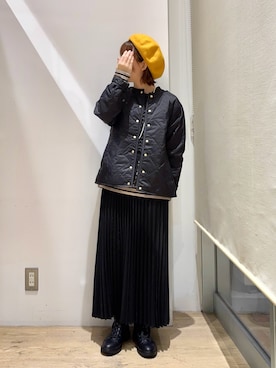 「フリンジベスト」｜「アイテム（ジャケット/アウター）」を使った、ふじあゆ٩( ᐖ )۶さん（レディース・149cm）の秋コーディネート