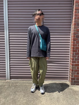 「mont-bell（モンベル）のアイテム」を使った、　SUZUKI⭐︎さん（メンズ・166cm）の春コーディネート