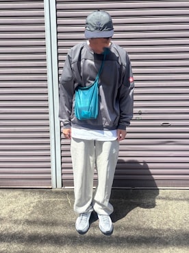 「COMOLI（コモリ）のアイテム」を使った、　SUZUKI⭐︎さん（メンズ・166cm）の春コーディネート