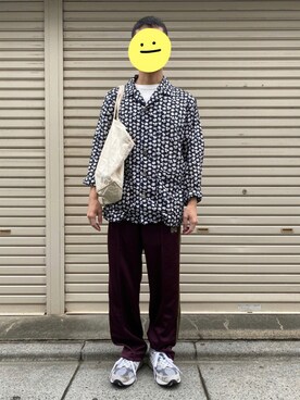 「CDG（シーディージー）のアイテム（バッグ）」を使った、　SUZUKI⭐︎さん（メンズ・166cm）の夏コーディネート