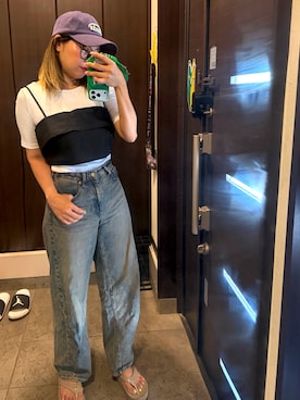 「AIC.（エーアイシー）のアイテム」を使った、can5さん（レディース・157cm）の夏コーディネート