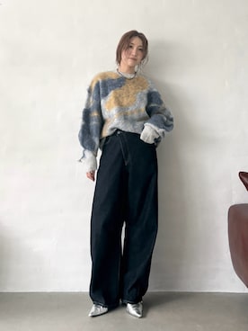 長谷千沙さん(レディース・159cm)の秋コーディネート