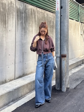 長谷千沙さん（レディース・159cm）の夏コーディネート