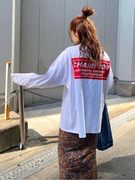 長谷千沙さん（レディース・159cm）の秋コーディネート