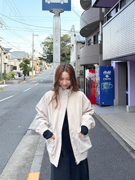 「Ungrid（アングリッド）のアイテム」を使った、長谷千沙さん（レディース・159cm）の秋コーディネート