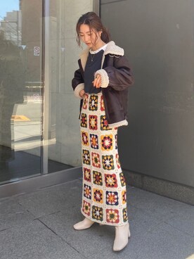 長谷千沙さん(レディース・159cm)の夏コーディネート