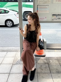 チュールドッキングタックパンツ｜アングリッド（Ungrid）公式