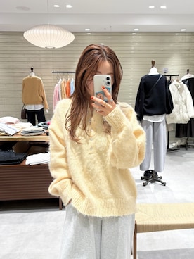 長谷千沙さん（レディース・159cm・30代）の冬コーディネート