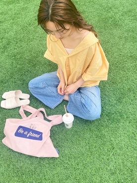 長谷千沙さん（レディース・159cm）の夏コーディネート