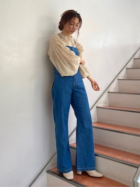 長谷千沙さん(レディース・159cm)の夏コーディネート