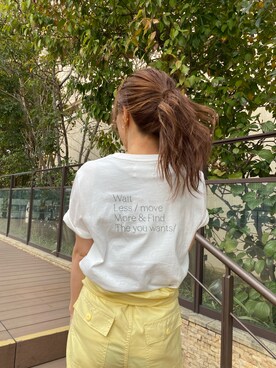 長谷千沙さん(レディース・159cm)の夏コーディネート