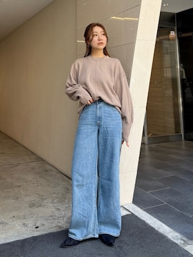 長谷千沙さん（レディース・159cm）の夏コーディネート