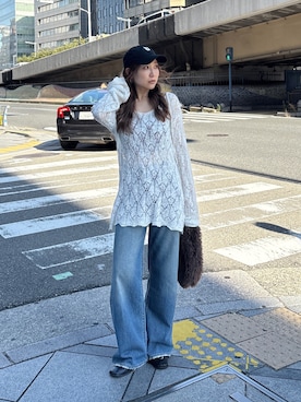 長谷千沙さん（レディース・159cm）の夏コーディネート