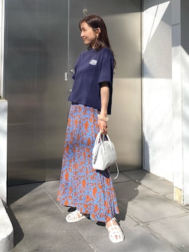 長谷千沙さん（レディース・159cm）の冬コーディネート