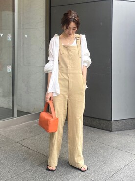 長谷千沙さん(レディース・159cm)の春コーディネート
