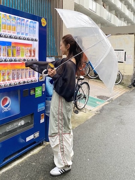 長谷千沙さん(レディース・159cm)の冬コーディネート