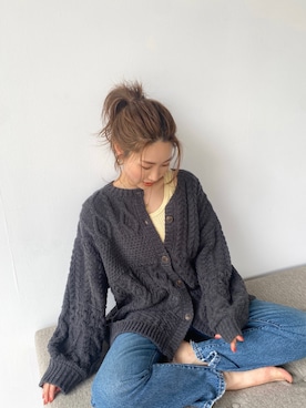 長谷千沙さん(レディース・159cm)の夏コーディネート