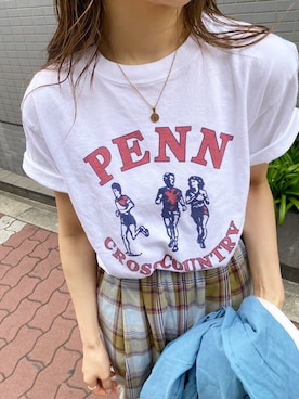 長谷千沙さん(レディース・159cm)の春コーディネート
