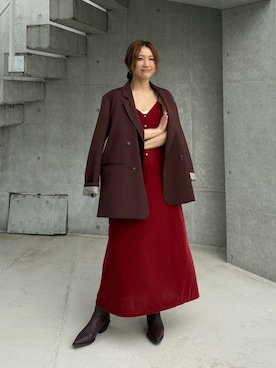 長谷千沙さん（レディース・159cm）の夏コーディネート