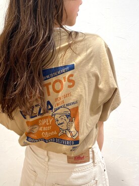 長谷千沙さん（レディース・159cm）の春コーディネート