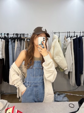 長谷千沙さん（レディース・159cm）の春コーディネート