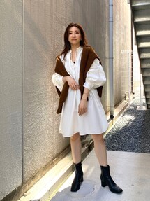 スキッパーボリュームワンピース｜アングリッド（Ungrid）アウトレット