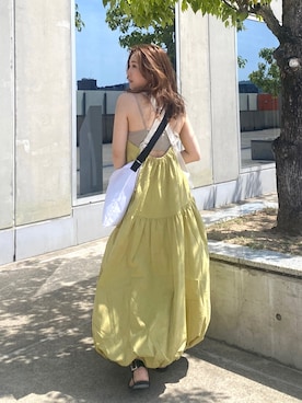 長谷千沙さん（レディース・159cm）の春コーディネート