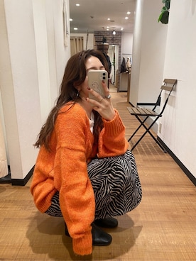 長谷千沙さん（レディース・159cm）の秋コーディネート