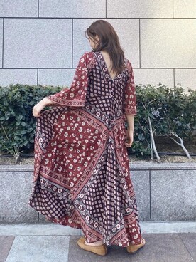 長谷千沙さん（レディース・159cm）の夏コーディネート