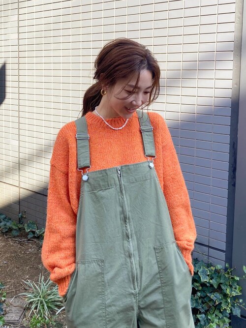 でおすすめアイテム ミリタリールーズサロペット Ungrid サロペット オーバーオール