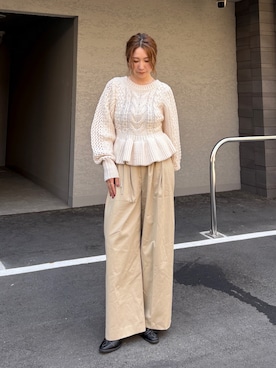 長谷千沙さんのコーディネート