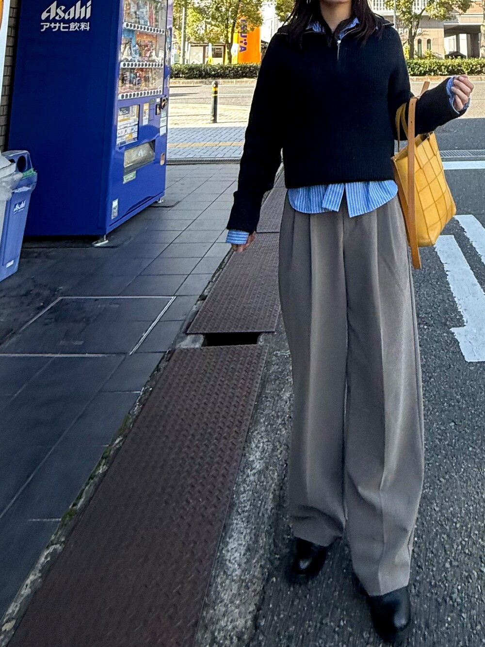 JEANASIS（ジーナシス）の「TRストライプレギュラーシャツLS/263838