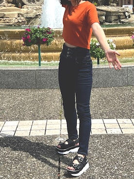 Rioさん（レディース・156cm）の夏コーディネート