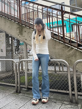 「override 」｜ももさん（レディース・162cm）の秋コーディネート