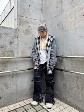 「OLD ORDER（オールドオーダー）のアイテム」を使った、ももさん（レディース・162cm）の秋コーディネート