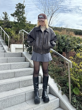 ももさん（レディース・162cm）の冬コーディネート