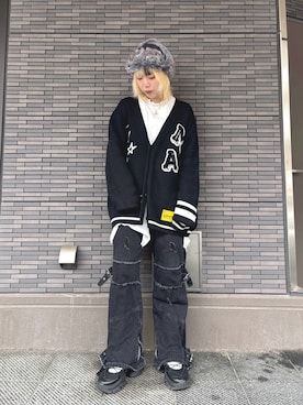 「PUBLUX（パブリュクス）のアイテム」を使った、ももさん（レディース・162cm）の冬コーディネート