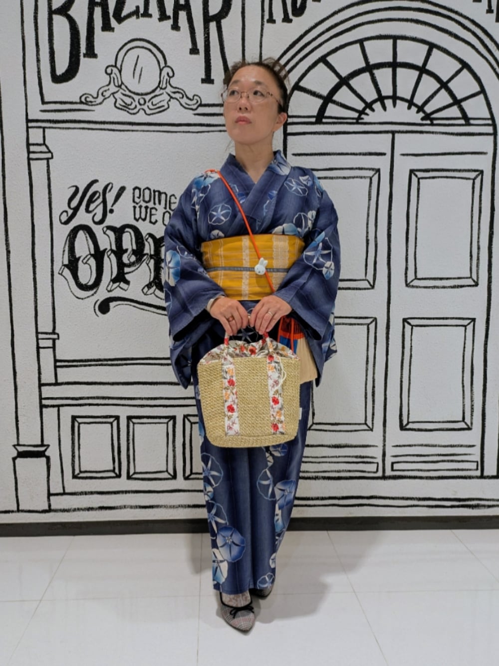 浴衣 の人気ファッションコーディネート 年齢 50歳 55歳