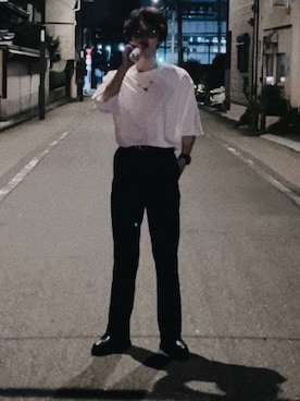 「HARE」｜米 津 玄 米さん（メンズ・168cm）の夏コーディネート