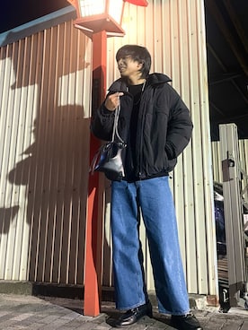 Uさん(メンズ・177cm)の冬コーディネート