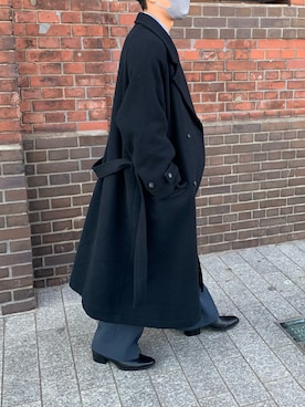 「Steven Alan（スティーブンアラン）のアイテム（スウェット）」を使った、Reimaさん（メンズ・175cm）の冬コーディネート