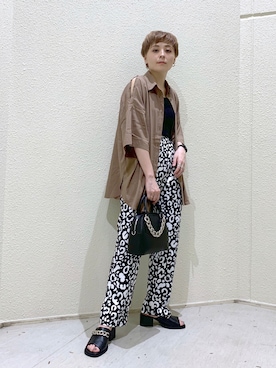 ひらたさん(レディース・161cm)の夏コーディネート