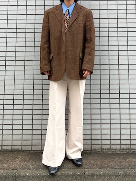 「綺麗めコーデ」｜「アイテム（スリッポン）」を使った、だいさん（メンズ・177cm）の冬コーディネート