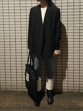 だいさん（メンズ・177cm）の秋コーディネート